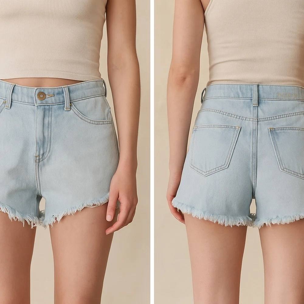 Rewash Junior's Light Denim Shorts – Size 7